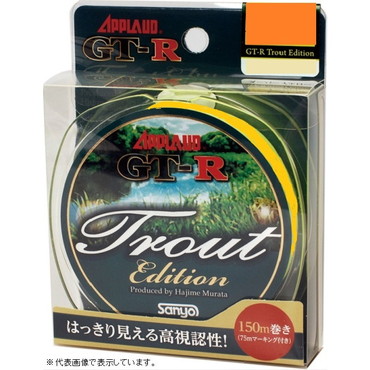 サンヨ-ナイロン GT-R トラウト エディション 150m 5LB スーパーオレンジ