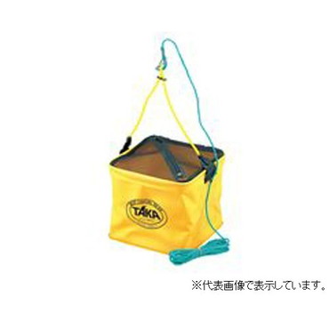 タカ産業　２０４－角　メッシュ角型水汲ロ－プ付　２４ｃｍ