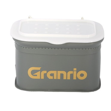 タカ産業 餌箱 11-角 エサバケット 二重底 フタ付 ミニ