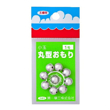 第一精工 丸型オモリ 1号