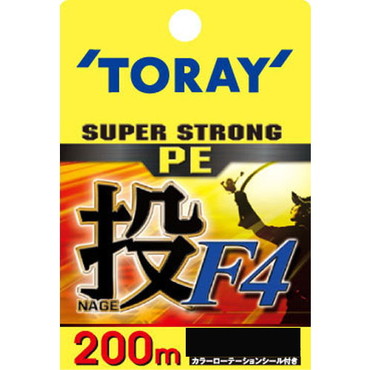 東レ　スーパーストロングＰＥ　投　Ｆ４　２００ｍ　１．５