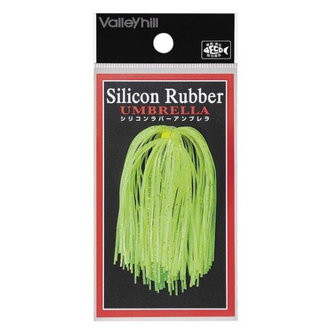 バレーヒル シリコンラバー･アンブレラ [ワイヤーベイト･スイムベイト対応カラー] #104:チャート/ゴールド