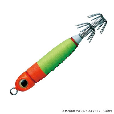 バレーヒル　スクイッドシーカーメタリン　１０号　ＳＳＭＴ１０　＃０３　オレンジ／チャート