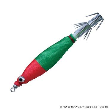 バレーヒル　スクイッドシーカー　プニリン　２．５号　　＃０２　レッド／グリーン