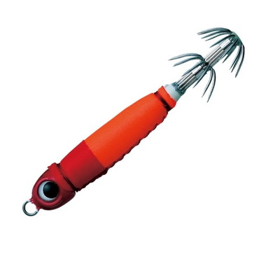 バレーヒル スッテ スクイッドシーカーメタリン 30号 #10 レッド/オレンジ