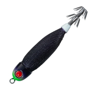 バレーヒル スッテ スクイッドシーカーミニリン 10号 #30 エッグプラント(グリーン夜光/UV)