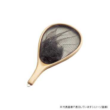 バレーヒル オリジナル･ランディングネット (ラバーコーティング) S ブラック