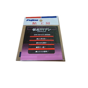 フジノライン 目印 蛍光リリアン レッド