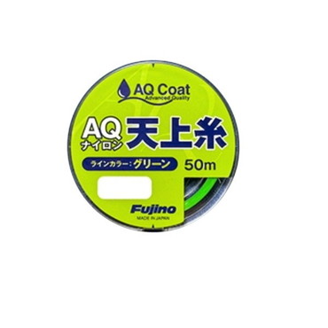 フジノライン 鮎糸 AQナイロン天上糸 グリーン 50m 1.2号