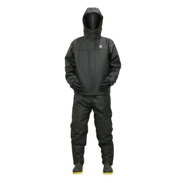 LUKIR 防寒服アウター WBA2405 防寒防水スーツ ブラック L