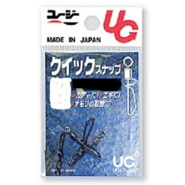 植田漁具　クイックスナップ　黒　５