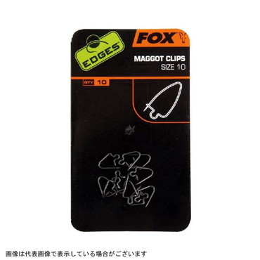 FOX EDGES Maggot Clips sz 10 x 10