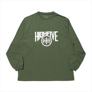 ハイファイブファクトリー  ウェア Logo LS Tee 【2023 秋冬モデル】 オリーブ L