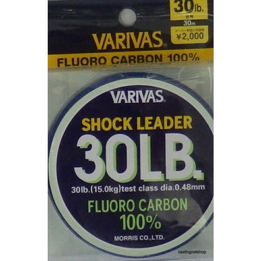 モーリス　［ＶＡＲＩＶＡＳ］ショックリーダー　３０ＬＢ（８号）［フロロカーボン］　３０ＬＢ（８号）