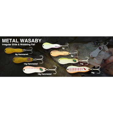 ノリーズ　メタルワサビー　１８ｇ　ＭＥＴＡＬ　ＷＡＳＡＢＹ　ＢＲ－１６　スポッテッドゴールド
