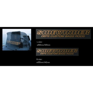 deps サイドワインダー カッティングステッカー M