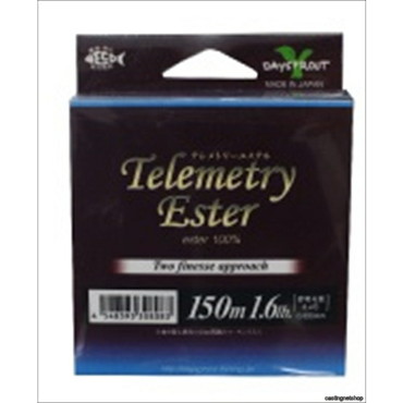 ディスプラウト テレメトリーエステル 150m 0.3号(1.3lb)