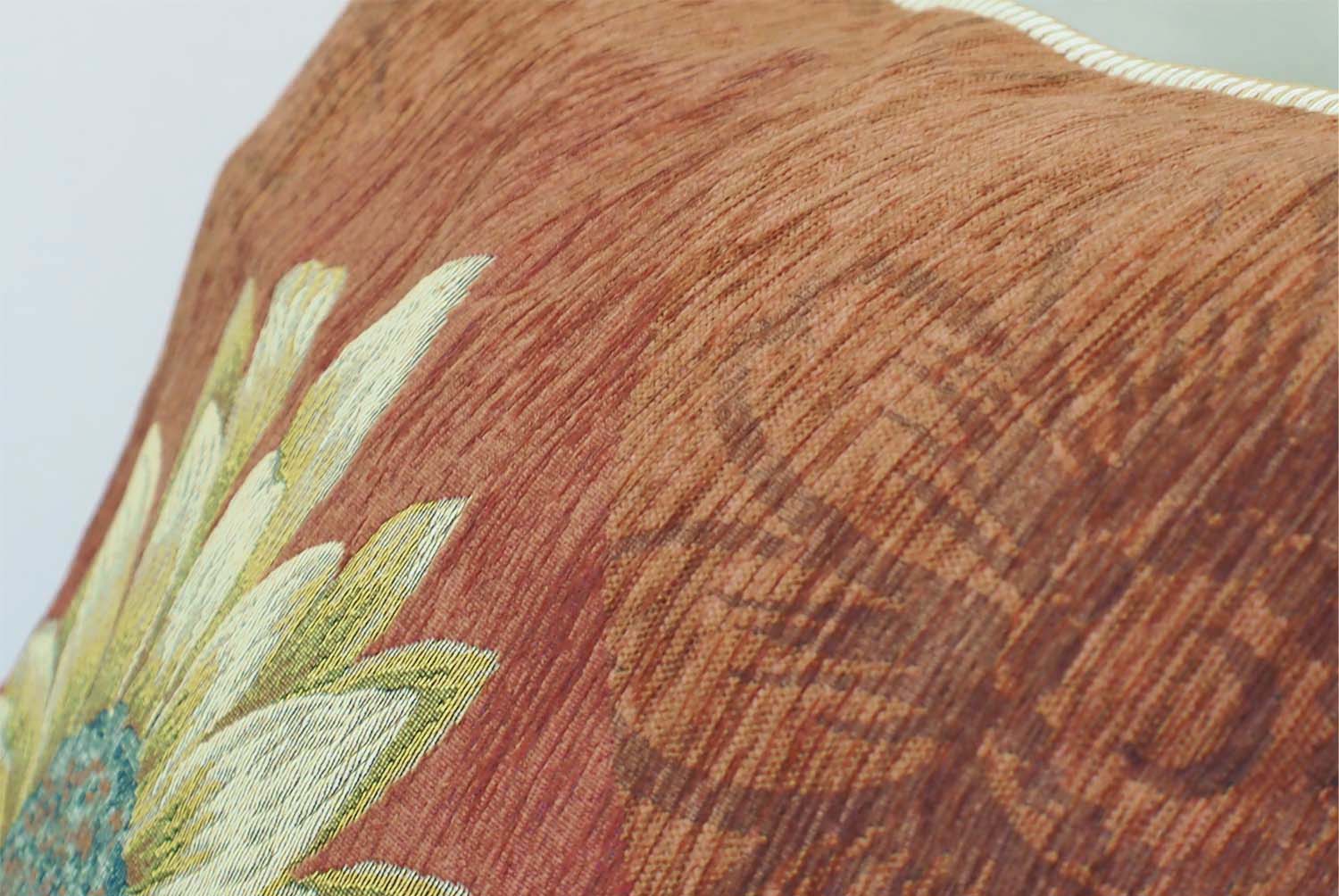 イタリア製ビッグクッション中身付き マルゲリータ(ブラウン) ブラウン