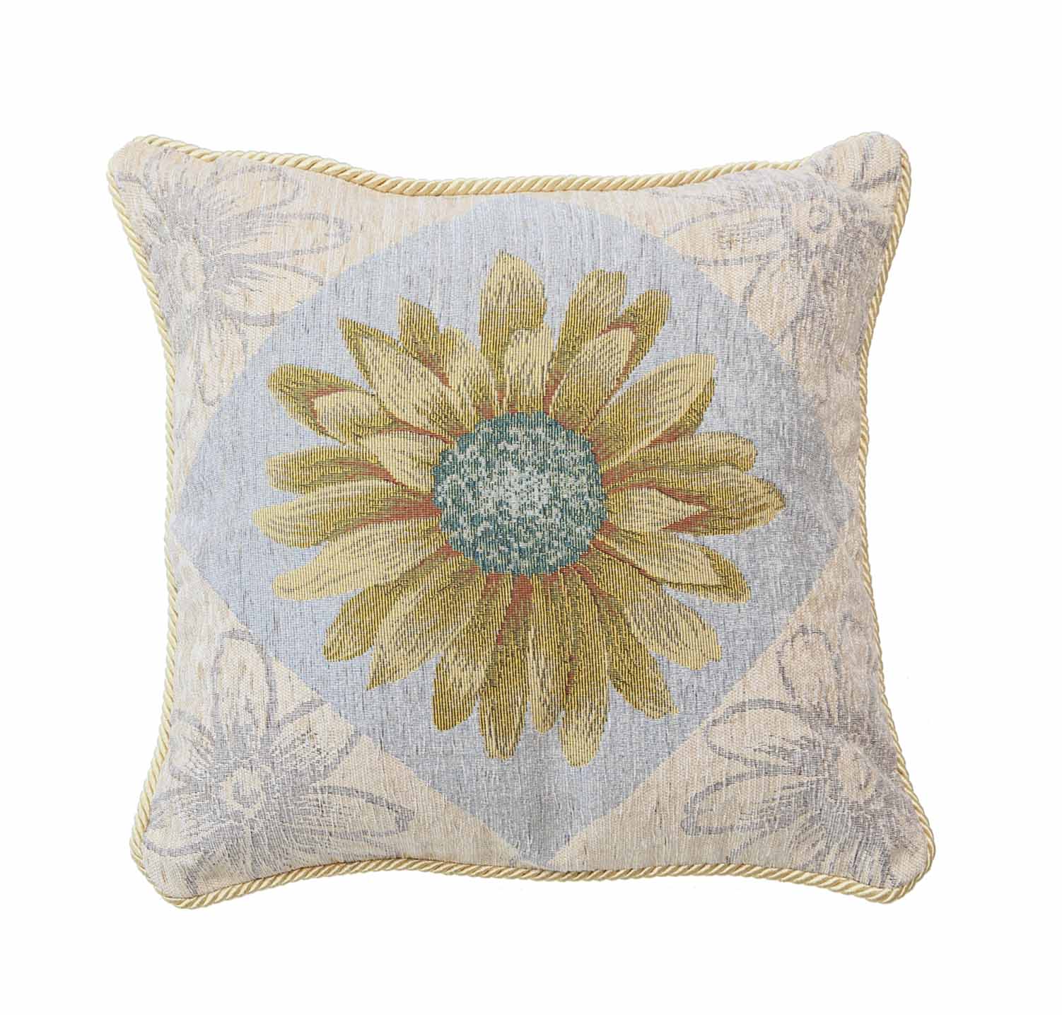 イタリア製ビッグクッション中身付き マルゲリータ(ベージュ) ベージュ