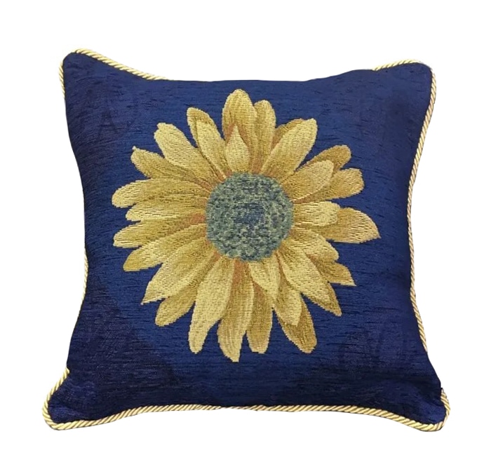 イタリア製クッション中身付き マルゲリータ（ブルー）