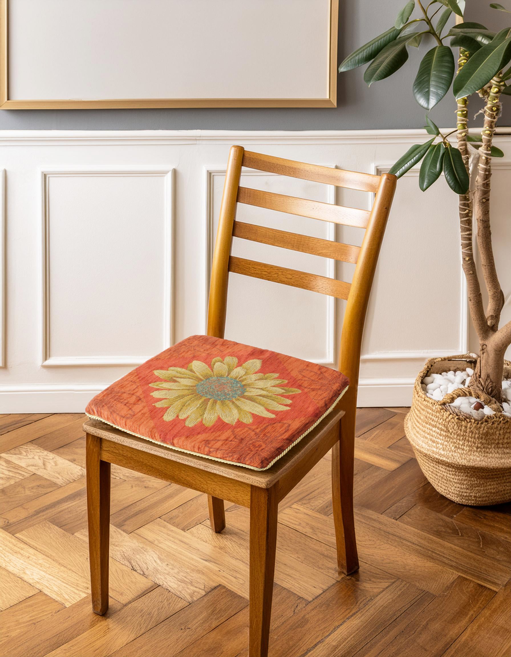 イタリア製シートクッション マルゲリータ（オレンジ）