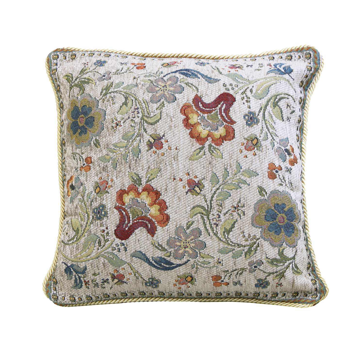 イタリア製クッション中身付き イスタ（グレーベージュ）