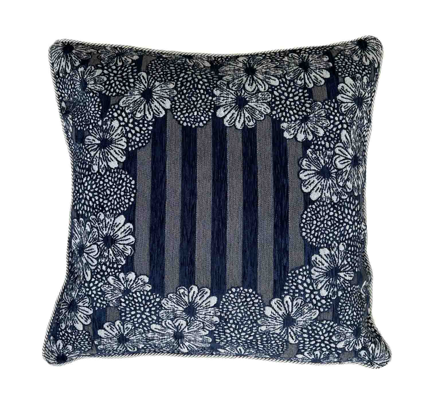 イタリア製ビッグクッション中身付き SOLE（ネイビー）