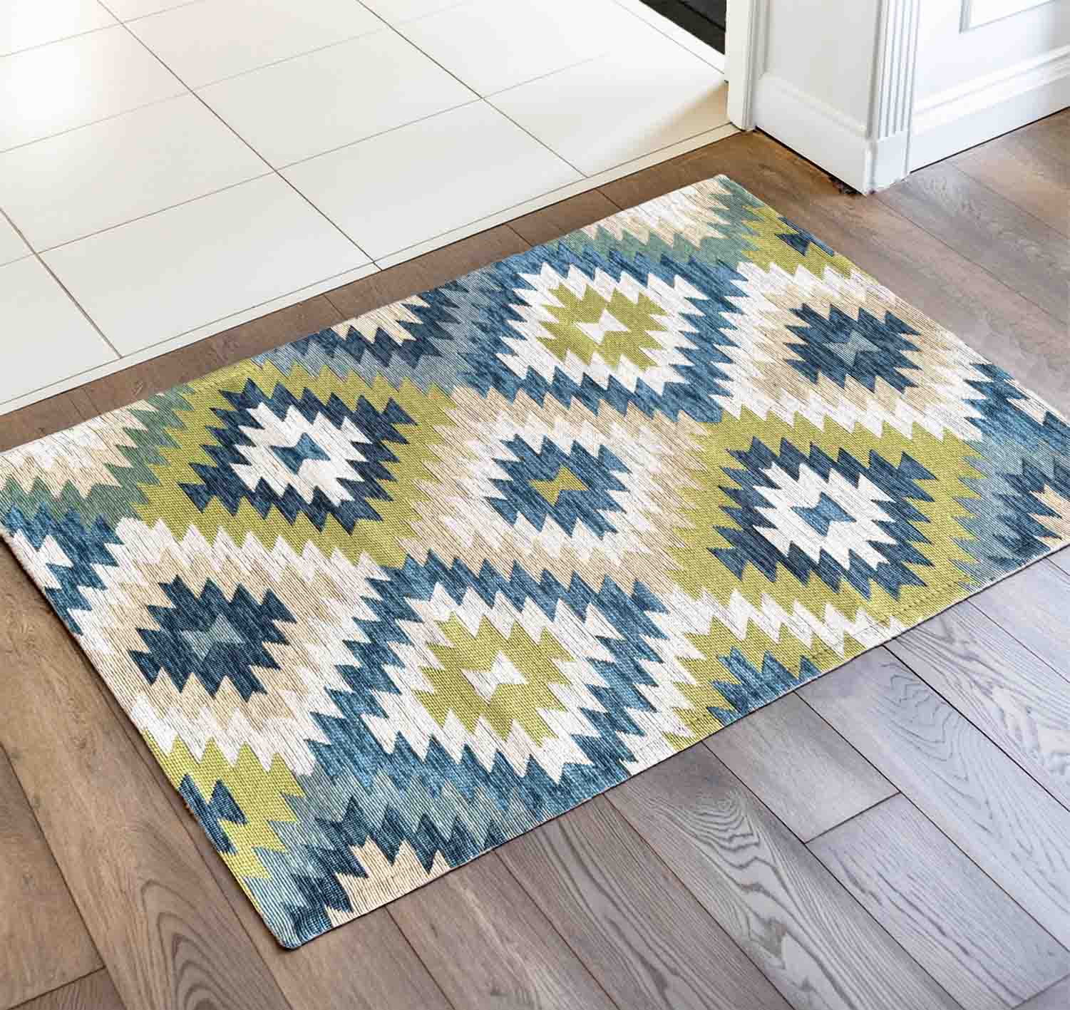 イタリア製マット AVANA 55×80cm (ブルー)