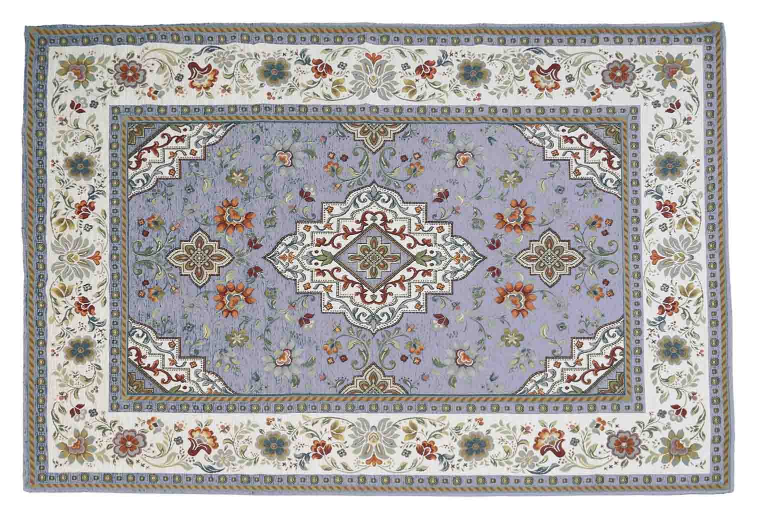 イタリア製ラグ イスタ 140×200cm (モスグレー)