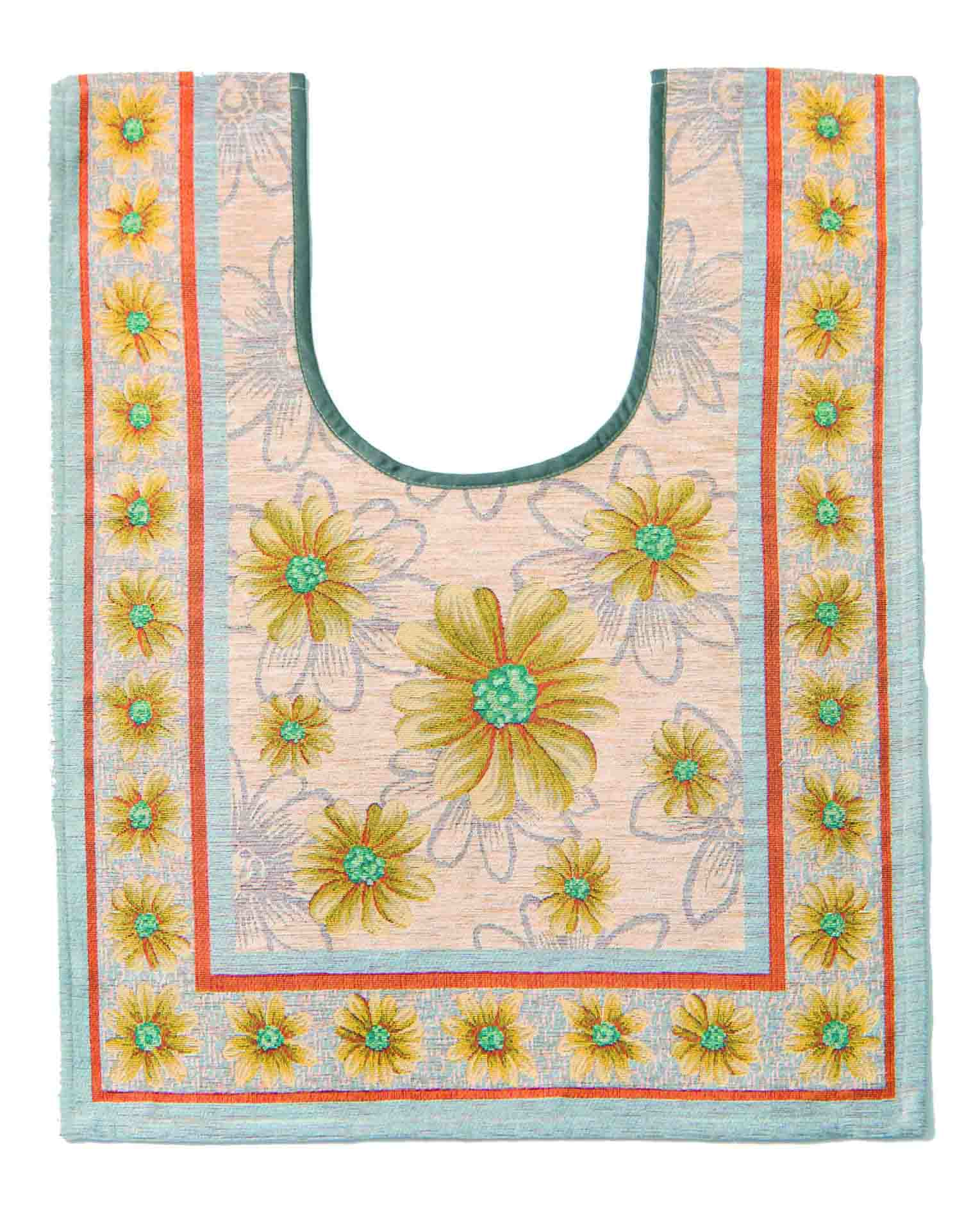 イタリア製トイレマット マルゲリータ 65×90cm（ベージュ）