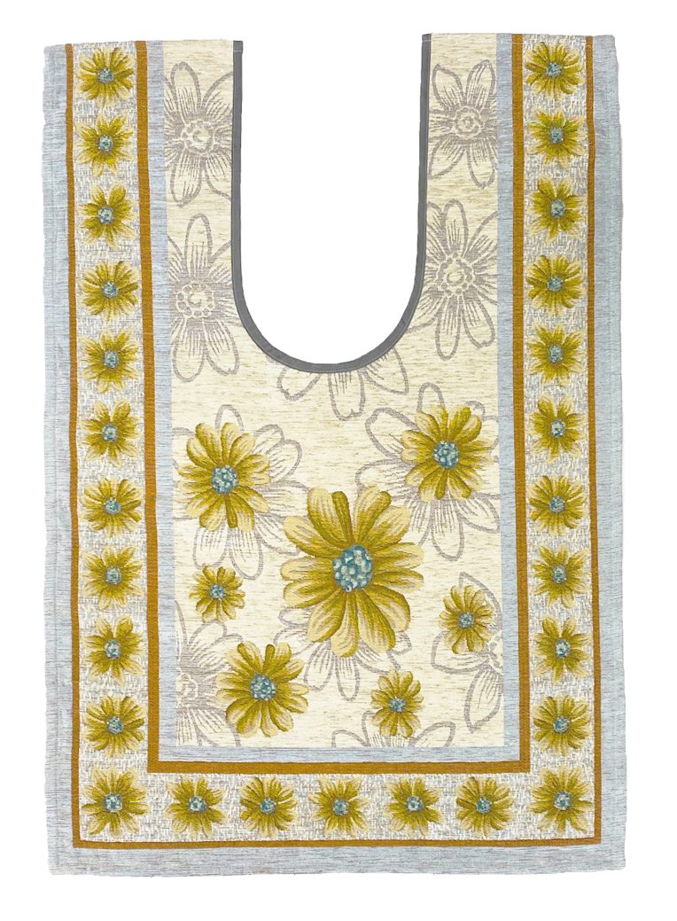 イタリア製トイレマット マルゲリータ 80×115cm（ベージュ）