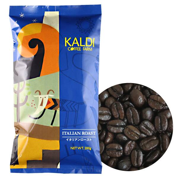 カルディ　［焙煎珈琲］イタリアンロースト/200g［フィルター用（中挽き）］