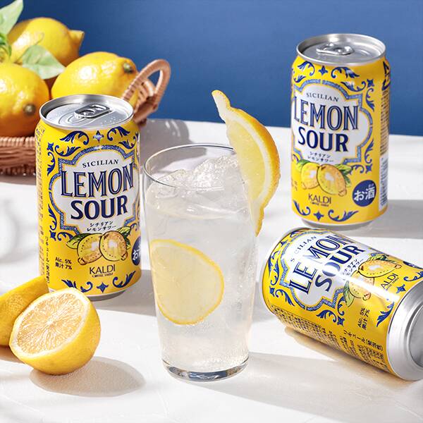 カルディ　［お酒］シチリアンレモンサワー　350ml