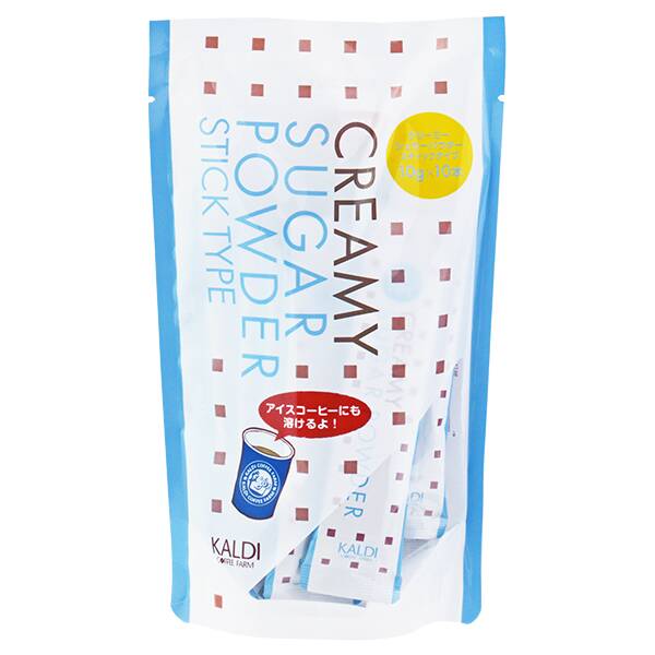 カルディ　オリジナル　クリーミーシュガーパウダー　スティック　10p