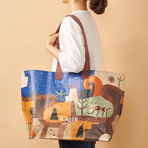 カルディ　エコバッグ　カルディ伝説　1枚