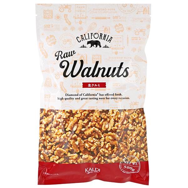 カルディ　オリジナル　生クルミ　大袋（ダイアモンド）　500g