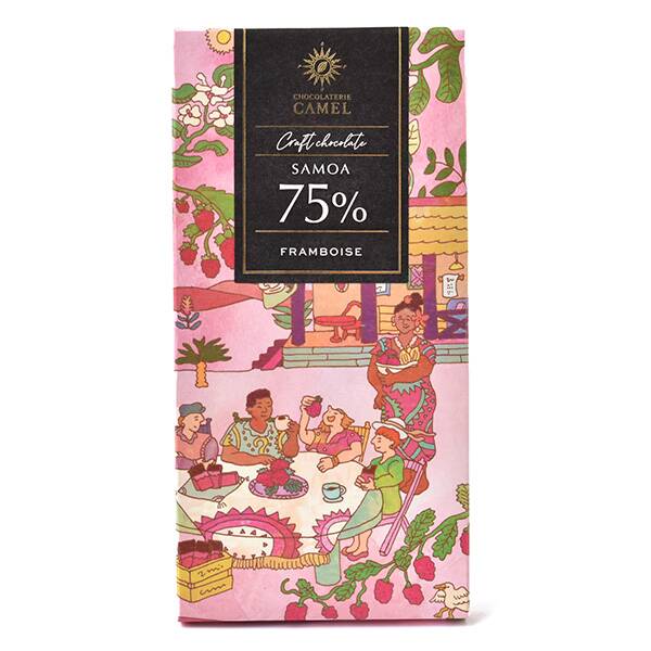 カルディ　オリジナル　［冷蔵］ショコラトリーキャメル　サモア75％　フランボワーズ　45g