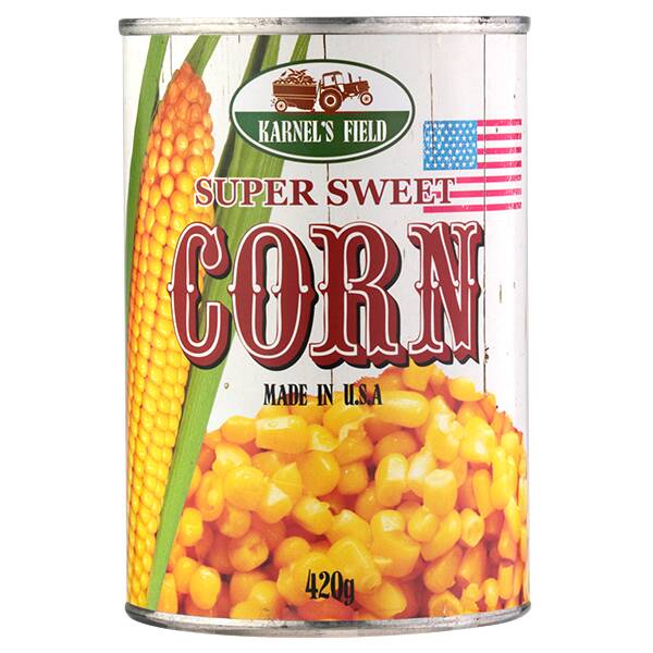 カルディ　カーネルフィールド　スーパースイートコーン缶　420g