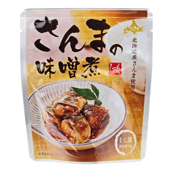 カルディ　もへじ　北海道から　さんまの味噌煮　95g