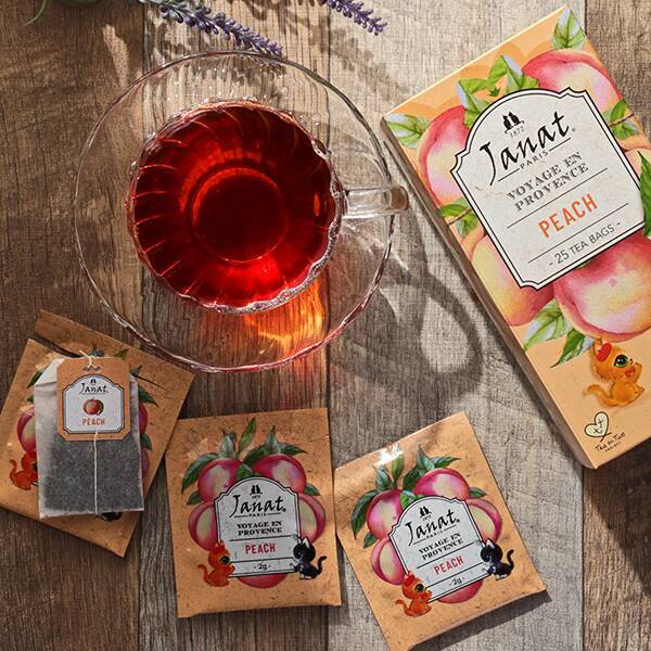 カルディ　ジャンナッツ　プロヴァンスシリーズ　ピーチ　25p