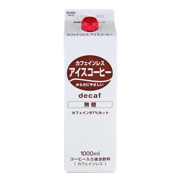 カルディ　ティーランド　カフェインレスアイスコーヒー（無糖）　1000ml