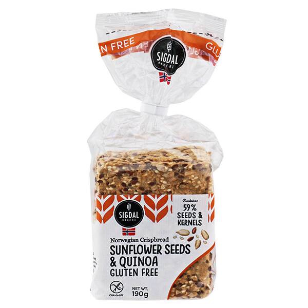 カルディ　シグダル　クリスプブレッド　グルテンフリー　キヌア　190g
