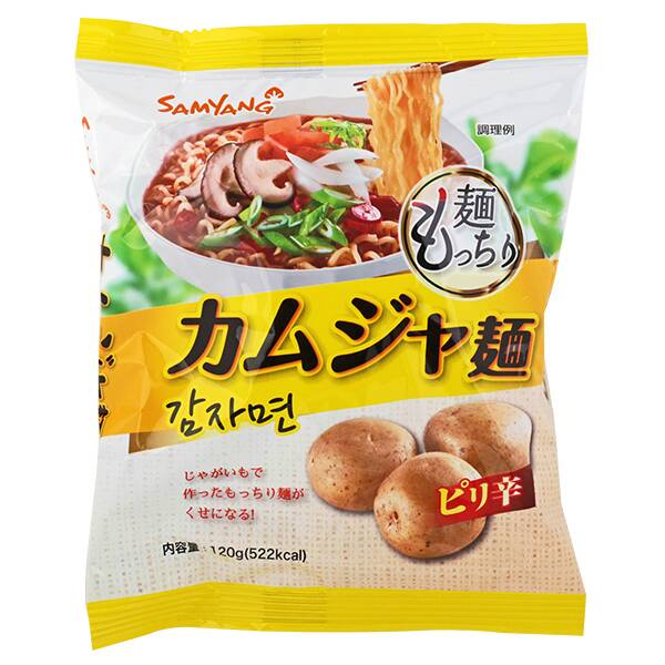 カルディ　三養　カムジャ麺　（じゃが芋ラーメン）　1食