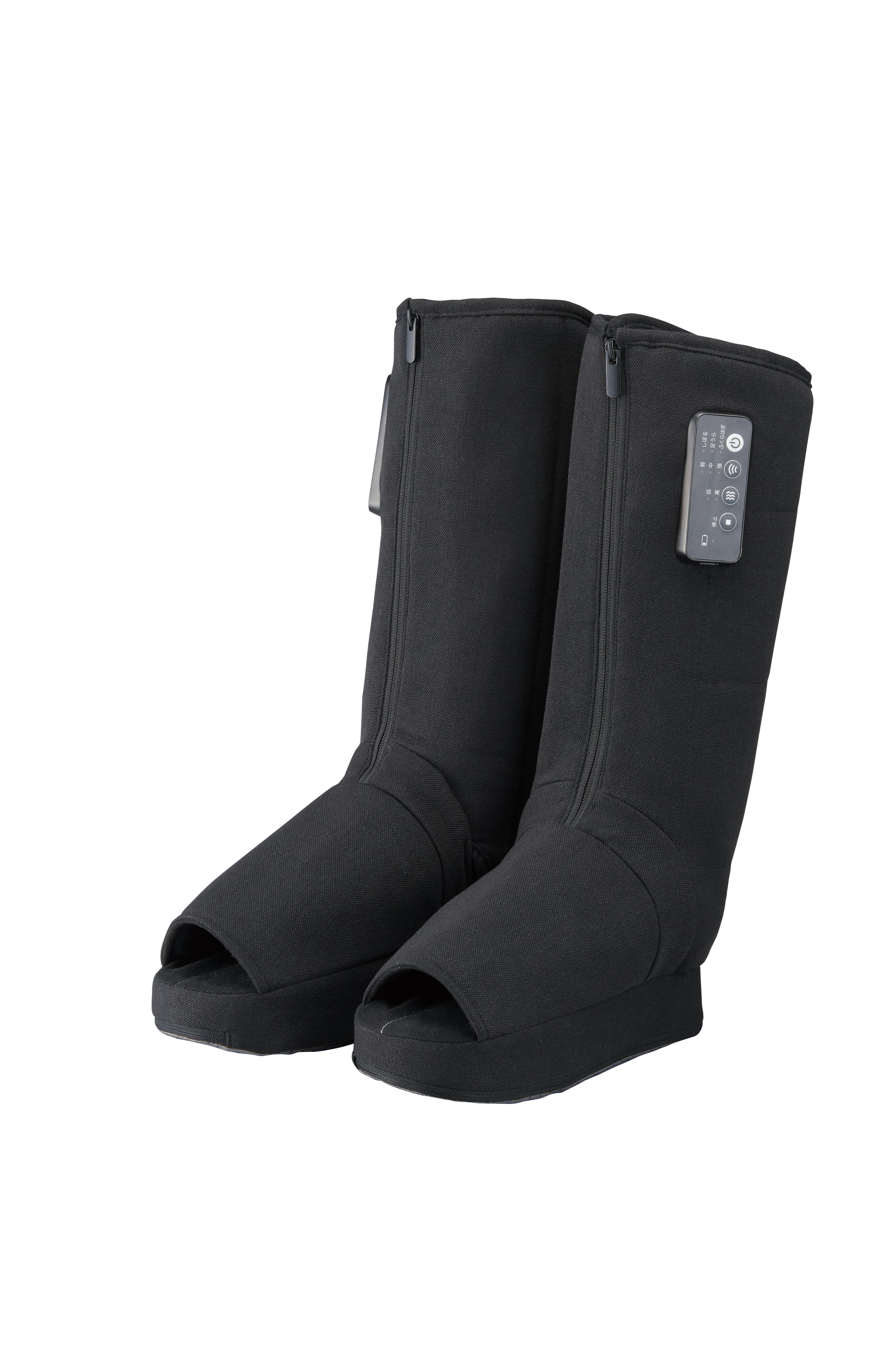 ATEX レッグマッサージャー スッキリブーツ　ブラック