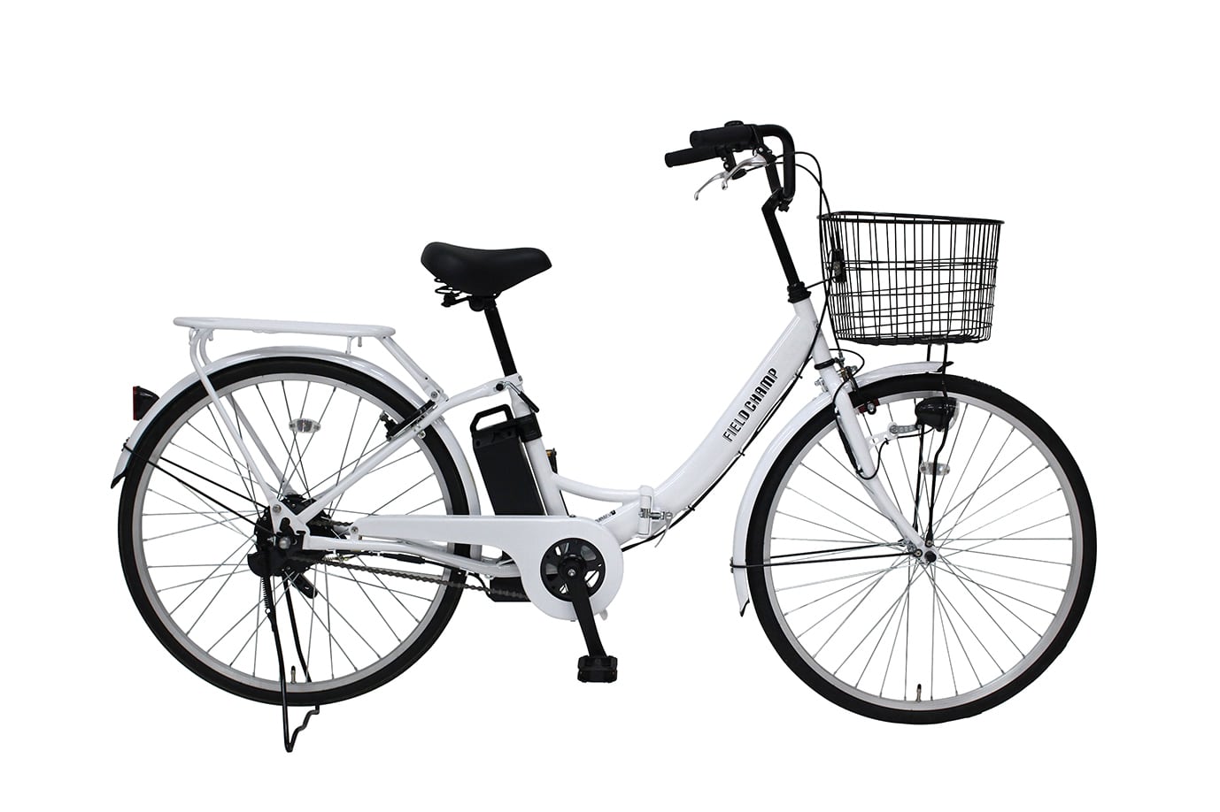 FIELD CHAMP 電動アシスト26インチ折畳み軽快車