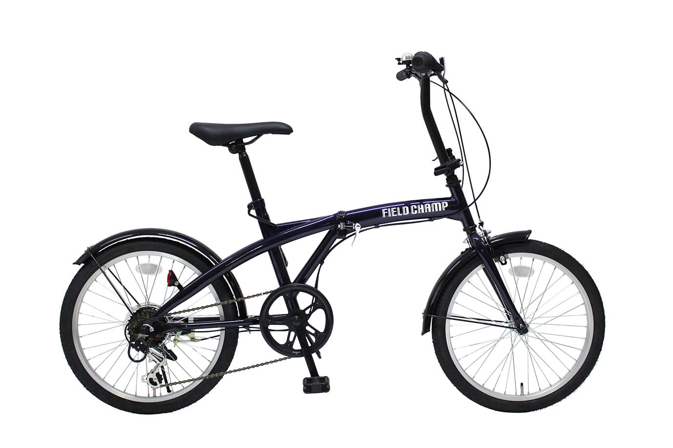 FIELD CHAMP 20インチ6段折畳み自転車BL