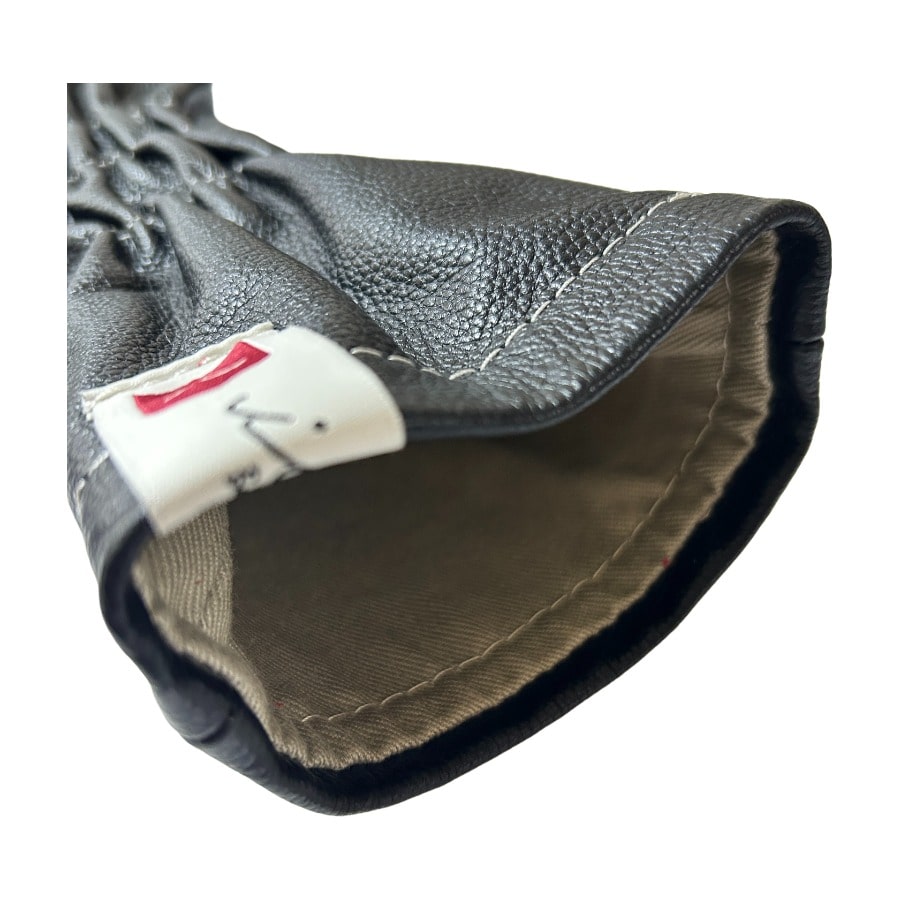 ヘッドカバー フェアウェイウッド 5 fw イリアック ゴルフ ロイヤル ブラック x レッド Iliac Golf 本革