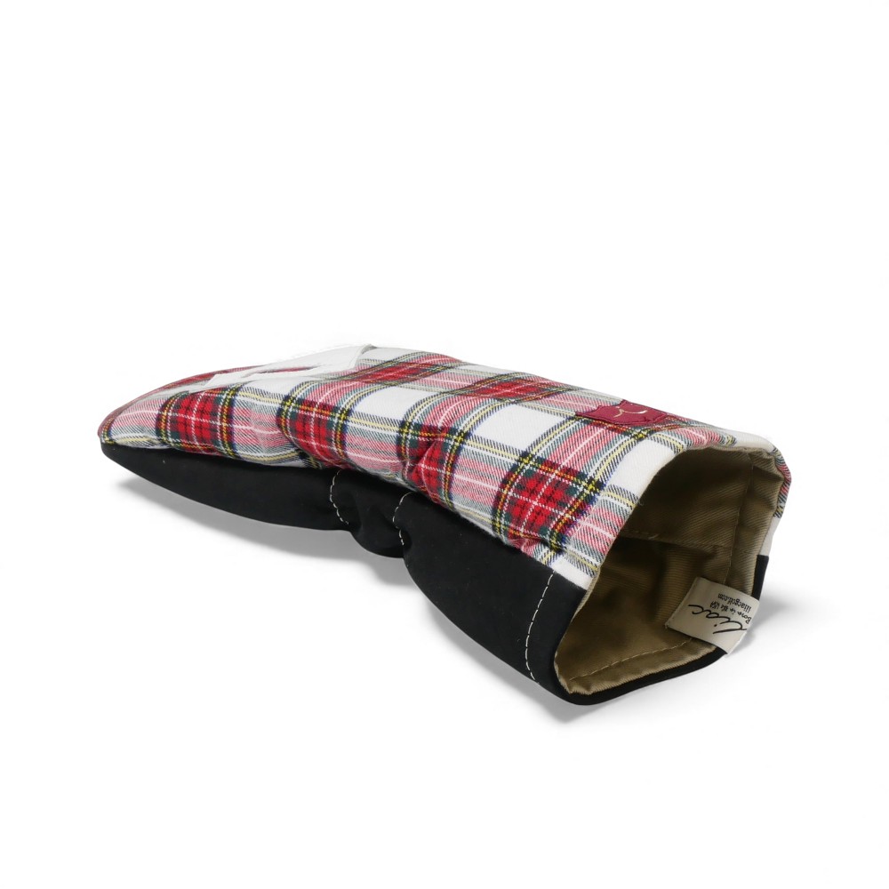 ヘッドカバー ユーティリティ X ut ハイブリッド イリアック ゴルフ ビンテージ タータン x ブラック ヌバック Iliac Golf 本革