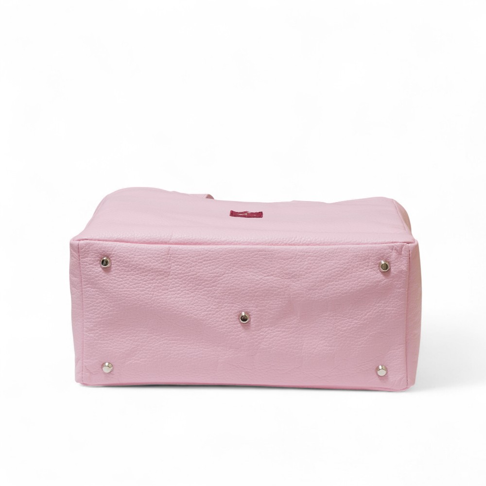 ラウンド トート バッグ イリアック ゴルフ Iliac Golf 本革 ピンク シュリンク