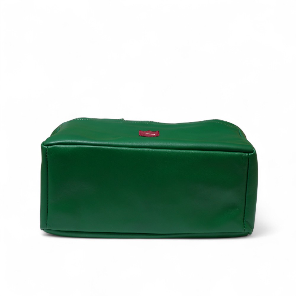 ラウンド トート バッグ イリアック ゴルフ Iliac Golf 本革 グリーン スムース